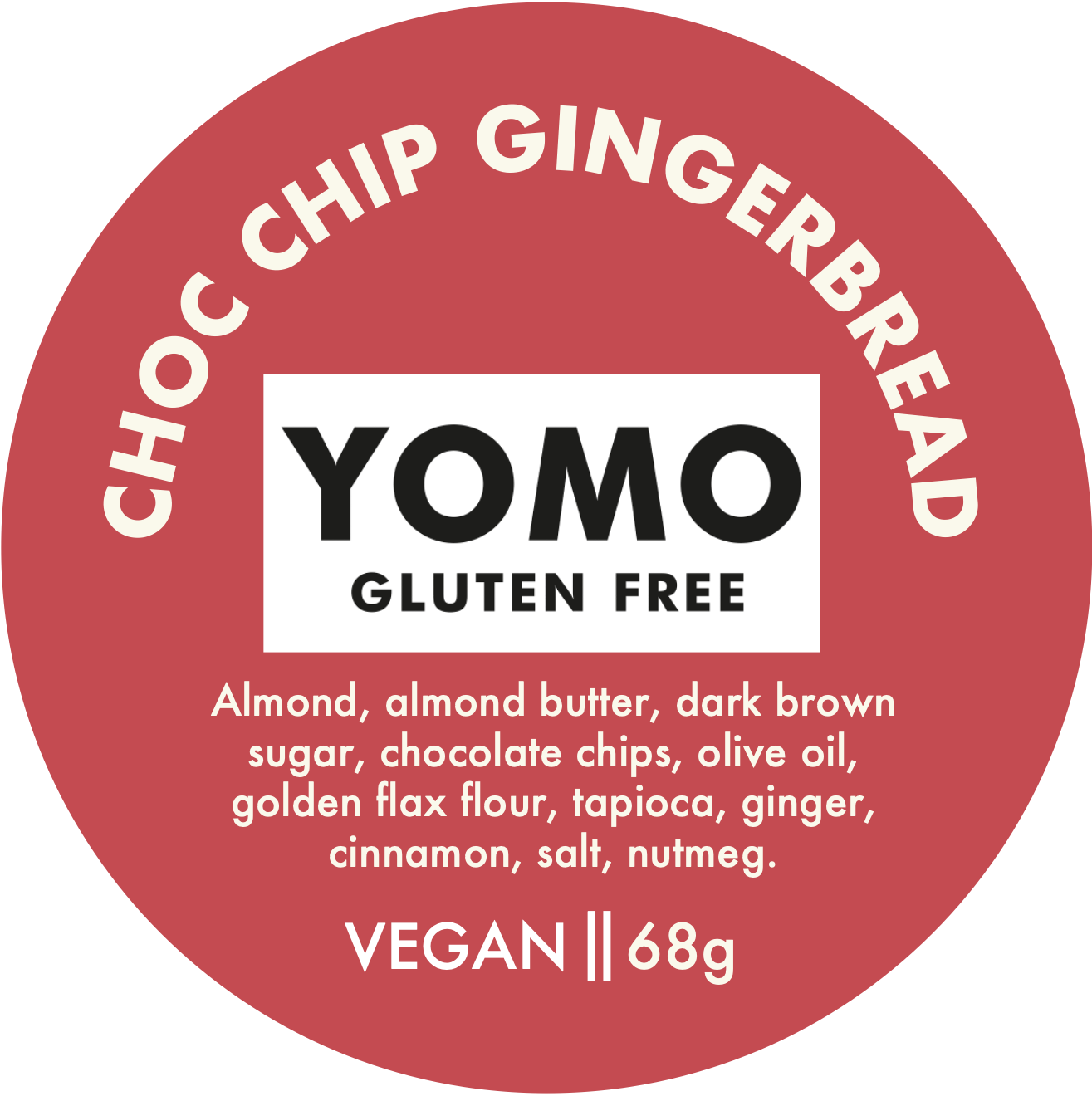 gluten free gingerbread, gingerbread cookie, gluten free snack, choc chip gingerbread
