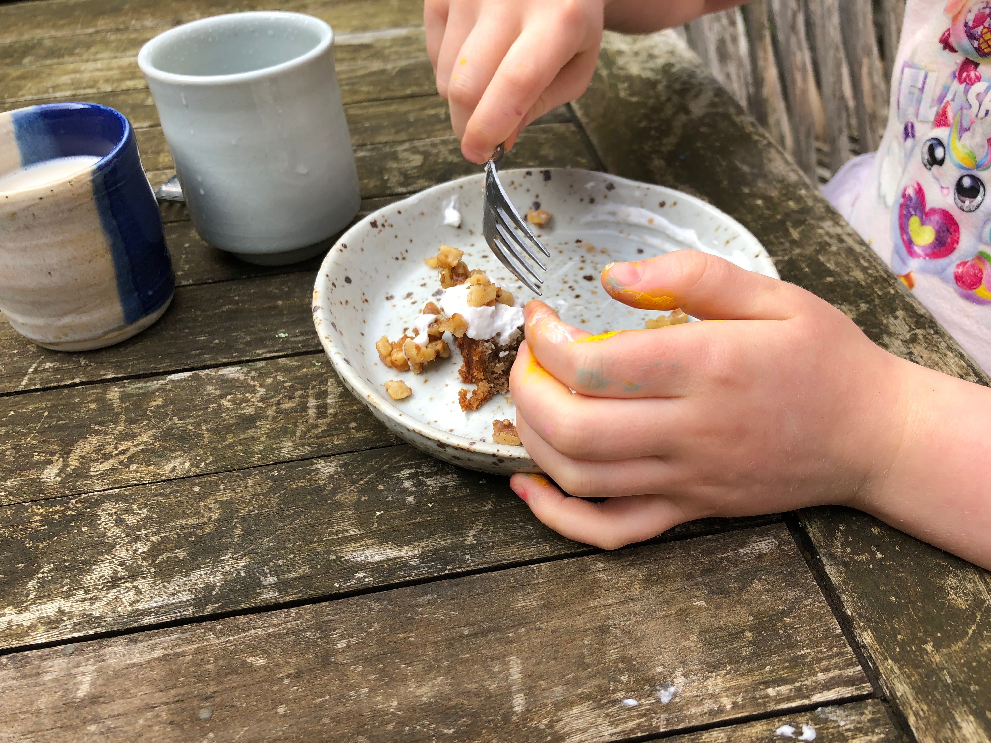 Gluten free banana bread with yoghurt and nuts, dairy free banana bread, best banana bread for kids, gluten free baking with kids