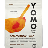 YOMO gluten free ANZAC biscuit mix, coeliac safe ANZAC mix, gluten free ANZAC, coeliac safe ANZAC biscuits