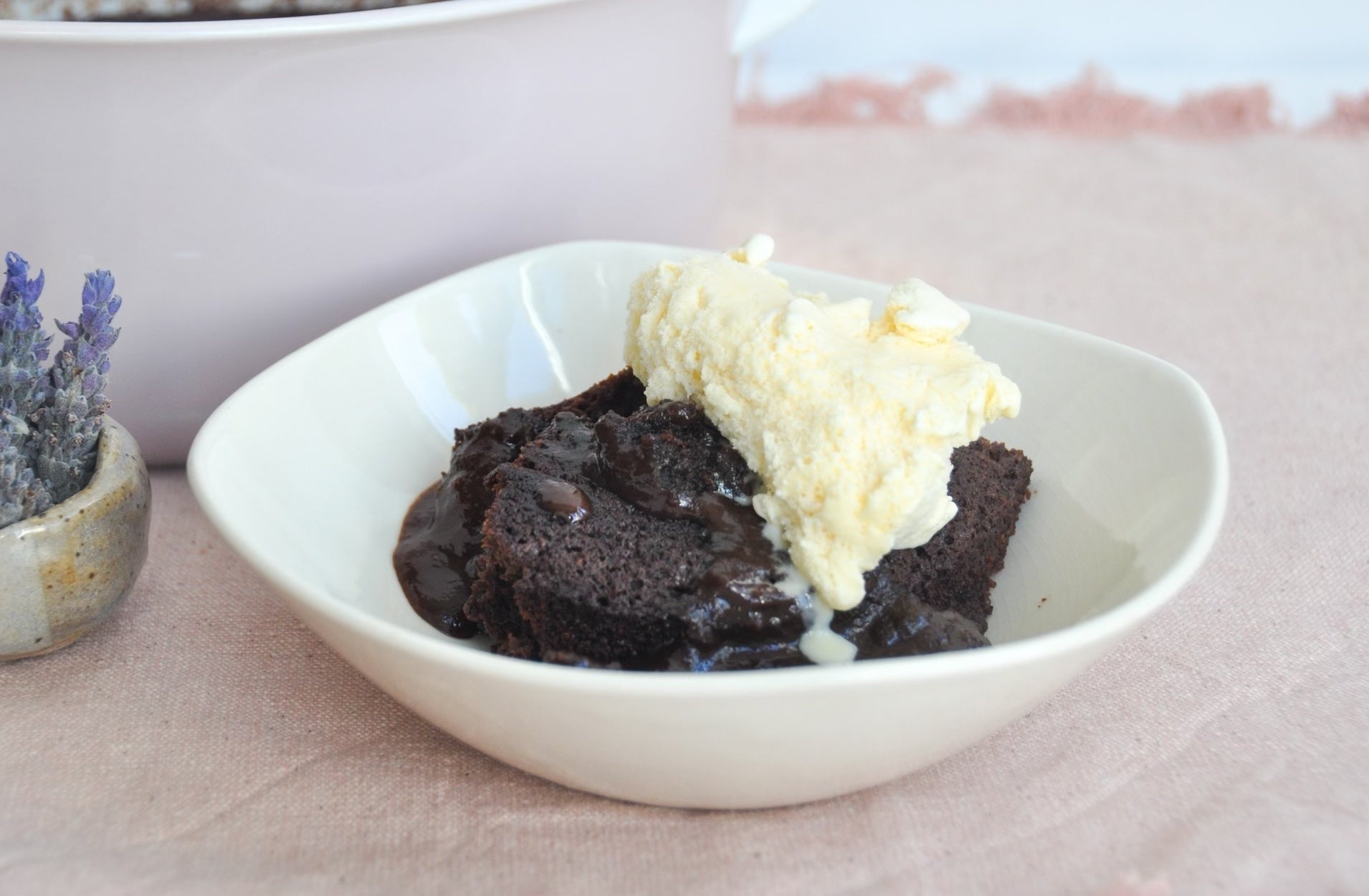 Chocolate Fudge Self-saucing Pudding