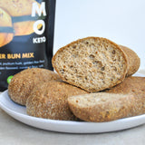 Low carb baking, low carb bread, low carb gluten free, low carb bread rolls, low carb burger buns, keto burger buns