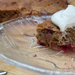 gluten free baking, gluten free rhubarb banana bread, vegan baking, vegan gluten free baking, gluten free banana bread recipe, vegan banana bread recipe