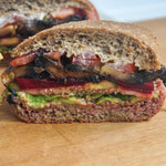 low carb burger, low carb vegan burger, low carb gluten free, low carb lunch, low carb bread