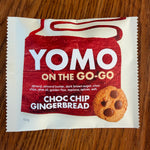 single serve ready-made choc chip cookie, gingerbread cookie, gluten free snack, gluten free cookie