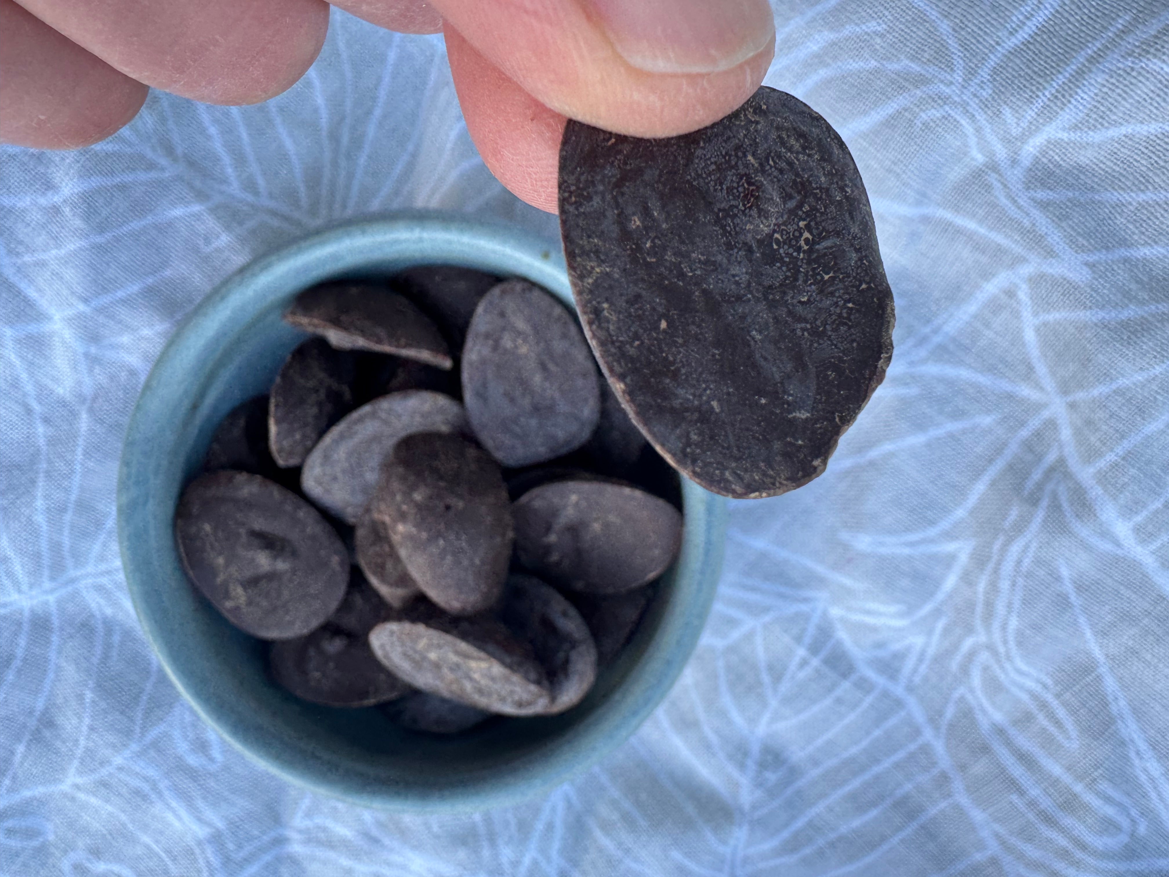 Chocolate chunks, gluten free baking, 70% chocolate, vegan chocolate, gluten free chocolate