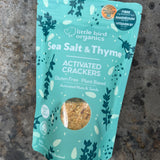 Sea Salt & Thyme Activated Low Carb Crackers [Best Before 17 Sep 26]