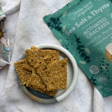 Sea Salt & Thyme Activated Low Carb Crackers [Best Before 17 Sep 26]