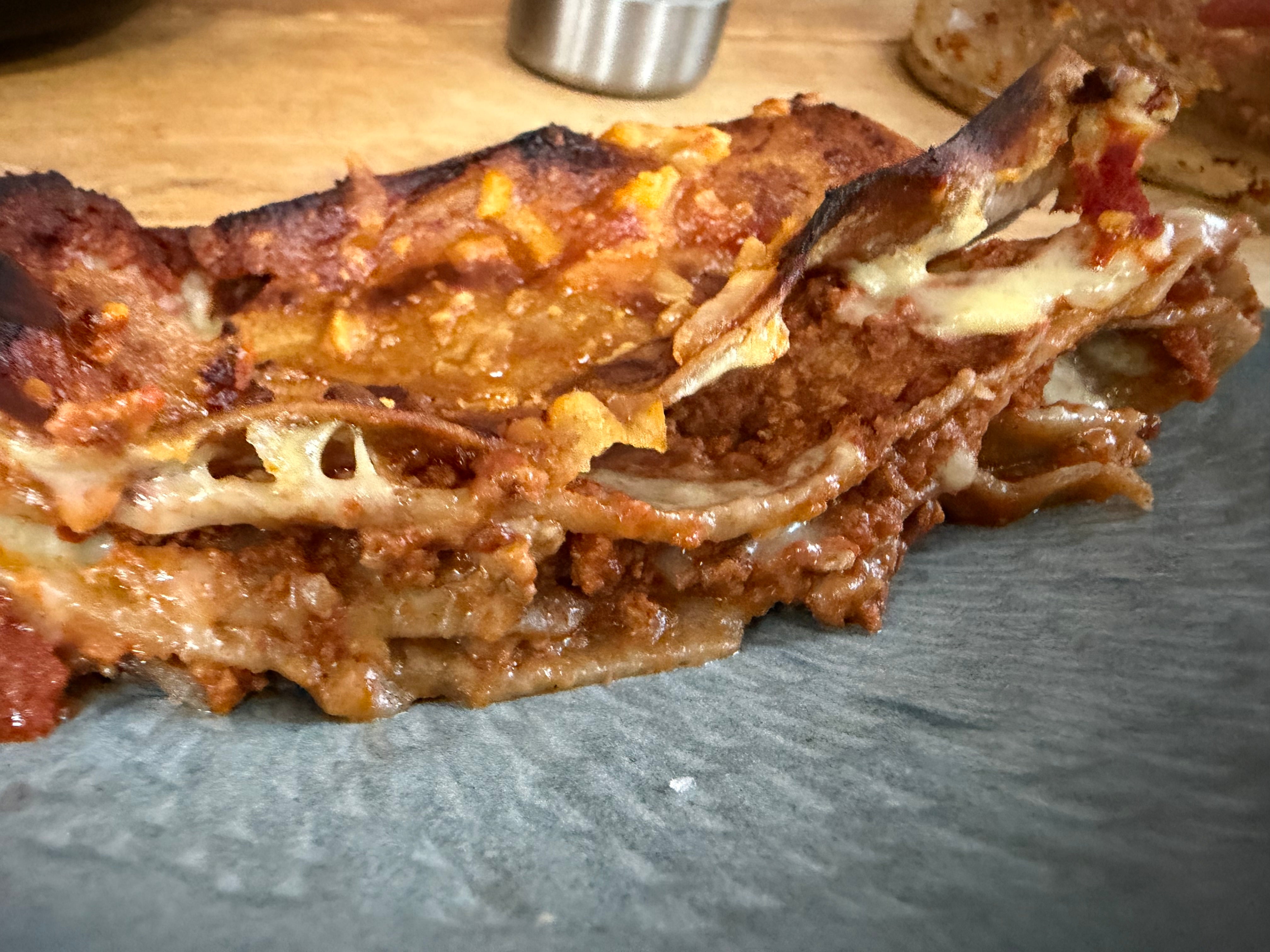 Gluten free dairy free grain free buckwheat lasagne